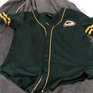 Greenbay Packers Button-down Jersey